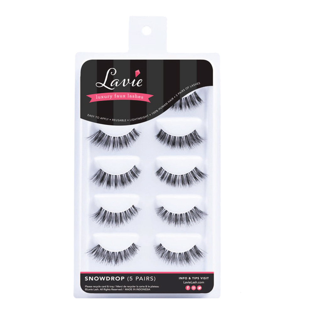 Snowdrop False Eyelashes Pack